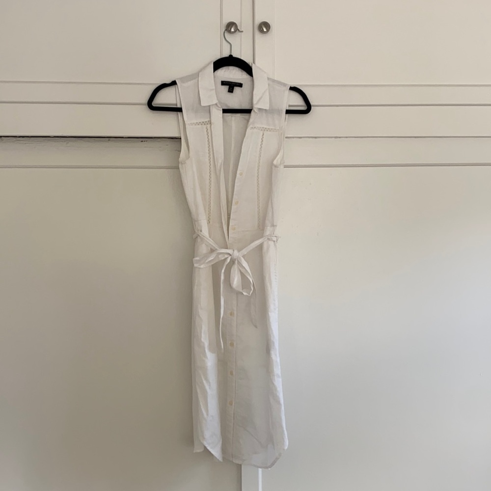 Banana Republic White Dress